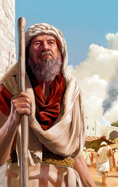 Aabram kõnnib eemale Urist, kus oli levinud ebajumalakummardamine