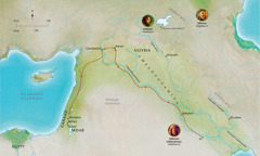 Imaphu yamazwe aseBhayibhileni awayehlala uAbheli, uNowa, noAbram (uAbraham) ababethembekile