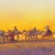 Rebeca viatjant a Canaan amb els servents d’Abraham i els camells
