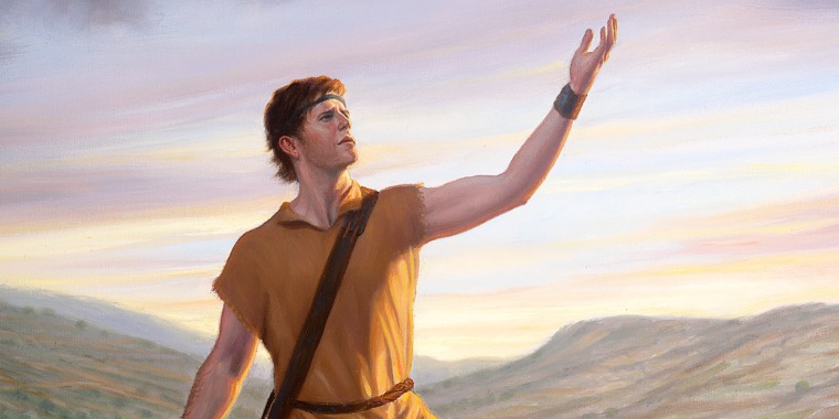 David looks confidently to Jehovah