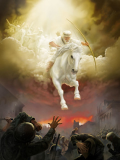 Jesus Christ executing judgment on enemies of God’s Kingdom at the war of Armageddon