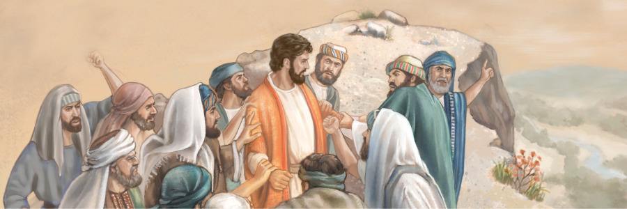 jesus teaching in the synagogue