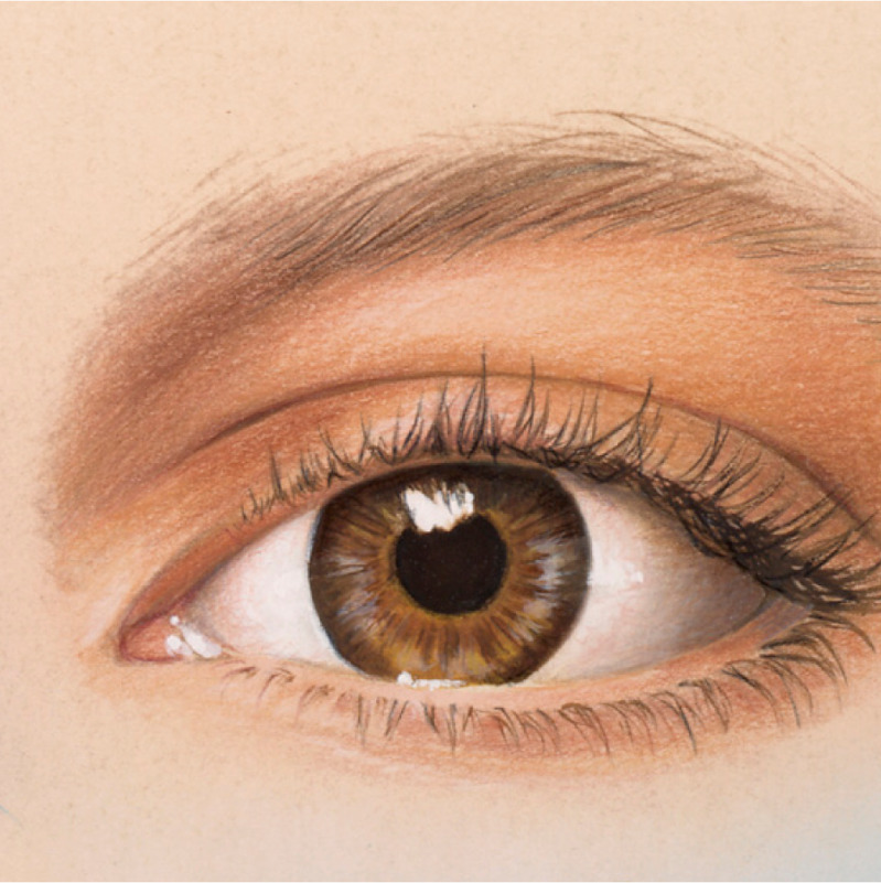 Um olho humano