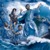 Jesus calms a storm on the Sea of Galilee