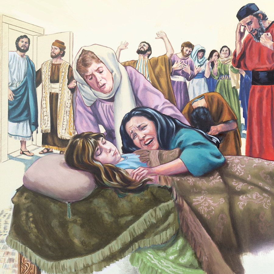De Dochter Van Jaïrus Komt Weer Tot Leven | Het Leven Van Jezus