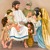 Луѓето ги носат своите деца кај Исус
