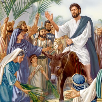 jesus of nazareth palm sunday