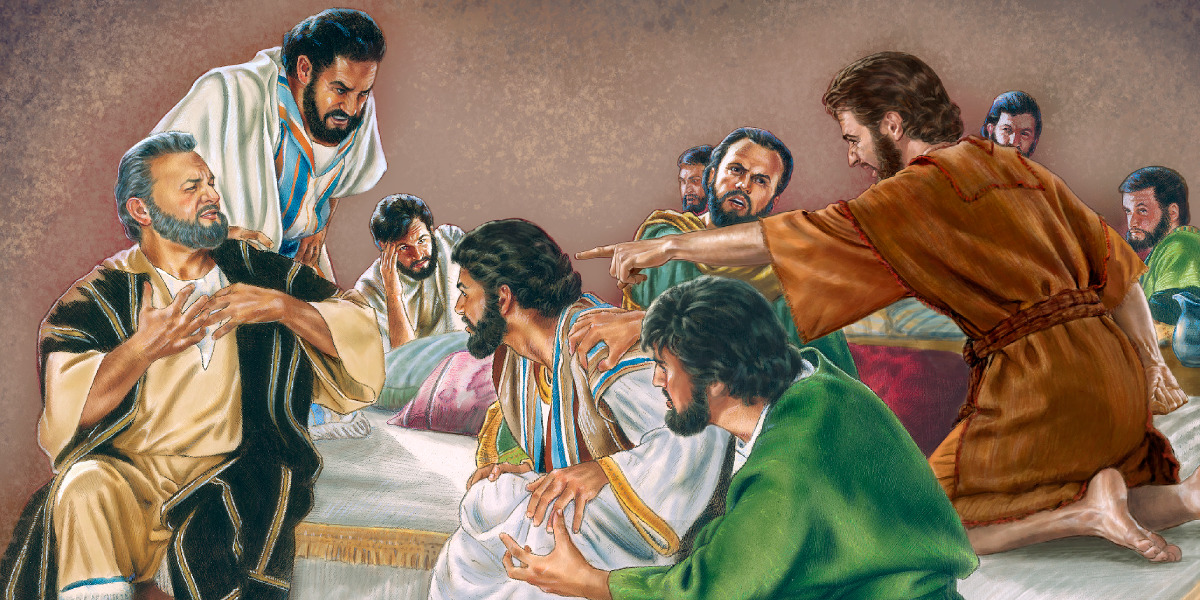 Os apóstolos de Jesus discutem sobre quem é o maior