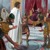 Hérode et ses soldats se moquent de Jésus