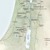 Et kort over områderne hvor Jesus boede og underviste