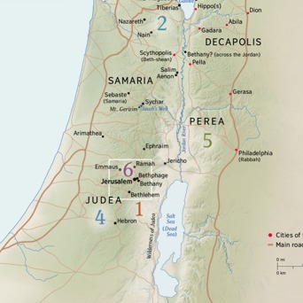 samaritans bible map