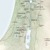 Mapa dos lugares em que Jesus viveu e ensinou