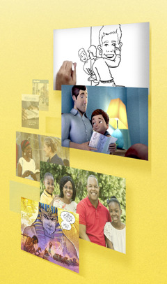 Alcune pagine del sito jw.org, dove le persone possono trovare risposte e informazioni