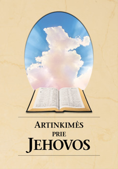 Knygos „Artinkimės prie Jehovos“ viršelis