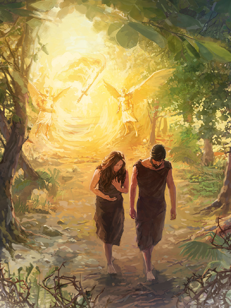 Adam Und Eva Sind Gott Ungehorsam Kinderbibel