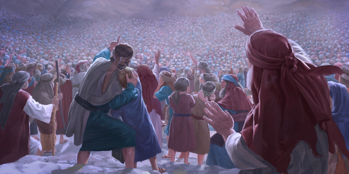 Moses on Mount Sinai | Children's Bible Lessons