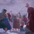 Израелците стојат на подножјето на планината Синај