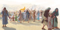 الاسرائيليون يرقصون ويغنون حول العجل الذهبي