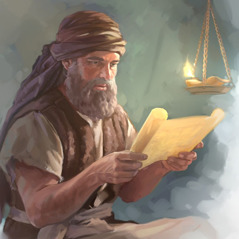 Jošua čita Mojsijev zakon