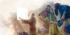 رجال غيورون يجدون دانيال يصلي قدام شباك مفتوح