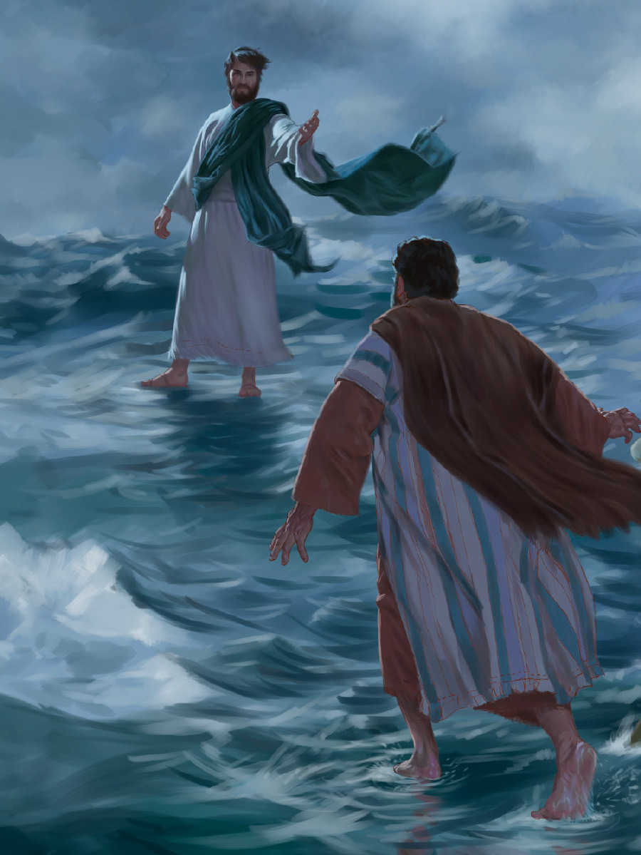 Jesus Walks on Water | Children's Bible Lessons