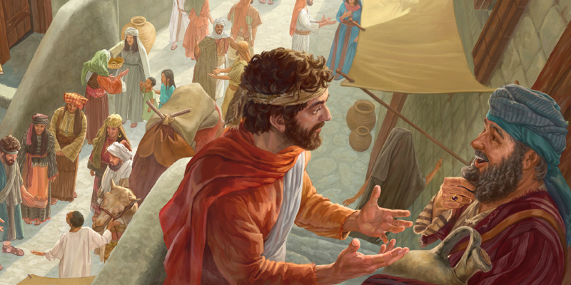 Jesu Junger Bekommen Den Heiligen Geist Kinderbibel