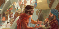 Les habitants de Jérusalem sont surpris d’entendre les disciples de Jésus leur parler dans leurs langues