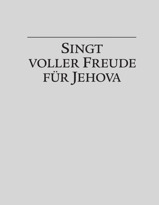 Singt voller Freude für Jehova