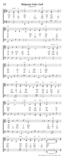 Sköpunin lofar Guð