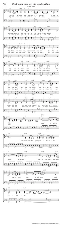 Zoek naar mensen die vrede willen