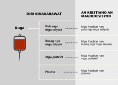 Dugo, an upat nga nangunguna nga parte hito, ngan mga blood fraction