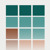مجموعة مربعات بألوان متعدِّدة تُظهر التقسيم المنطقي لسفر حزقيال