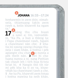 Bible phêk khata târ lan chhinchhiahna A, B, leh C.