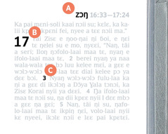 Nɔŋba-ŋai 1, 2 da 3 da gɔlɔ-laai lɛi Ŋala-kɔlɔi su.