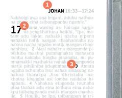 Biblegi lamai amada 1, 2 amasung 3 gi mapham takpa.