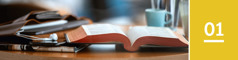 Lektion 1. En uppslagen bibel.