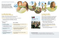 Une image des pages 8 et 9 de la brochure.