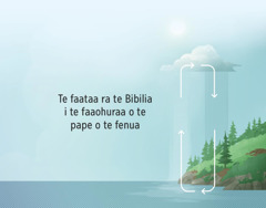 Te faaite ra te hohoˈa i te ohuraa o te pape i ropu i te fenua e te reva ia au i te ohuraa o te uati.