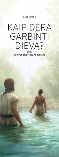 Kvietimas į 2025 m. kongresą.