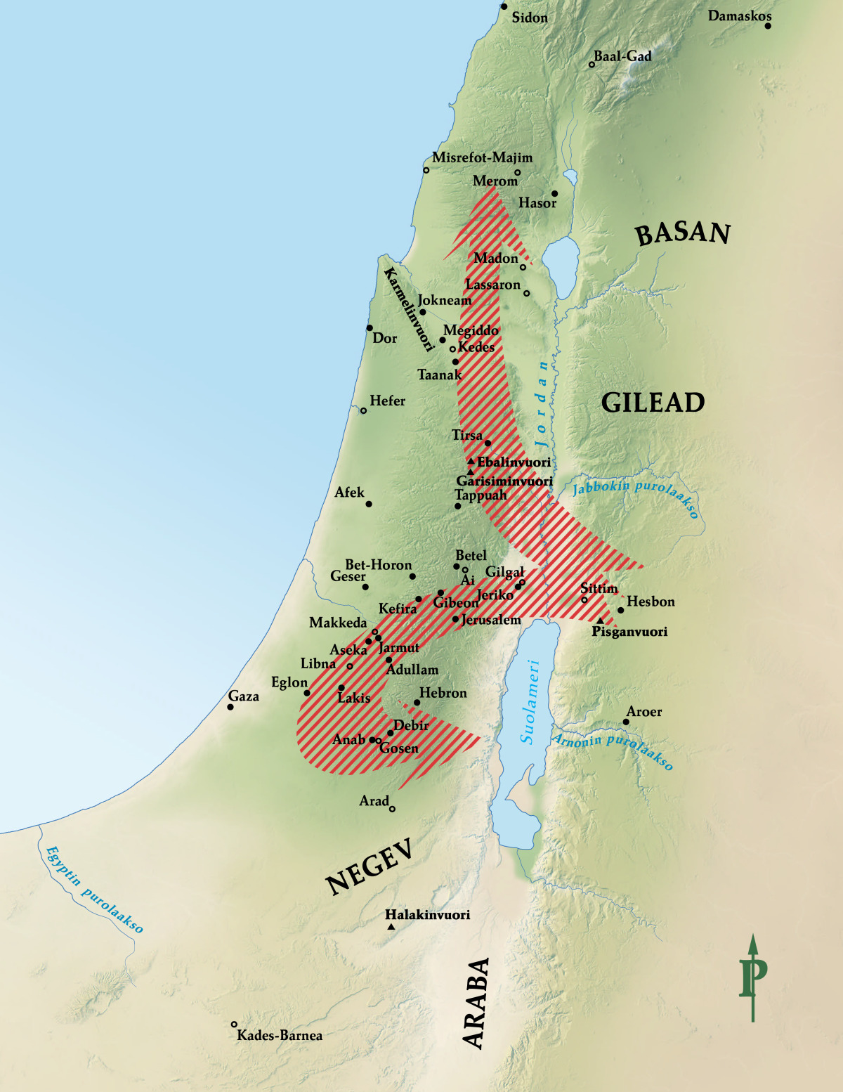 Israel valloittaa Luvatun maan