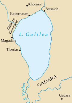 Sekitar Laut Galilea