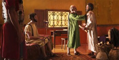 The apostle Paul commending Mark