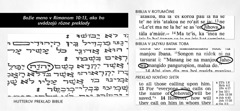 Božie meno v pôvodnom texte Biblie