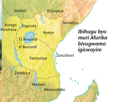 Ikarita yʼibihugu byo muri Afurika bikoresha igiswayire