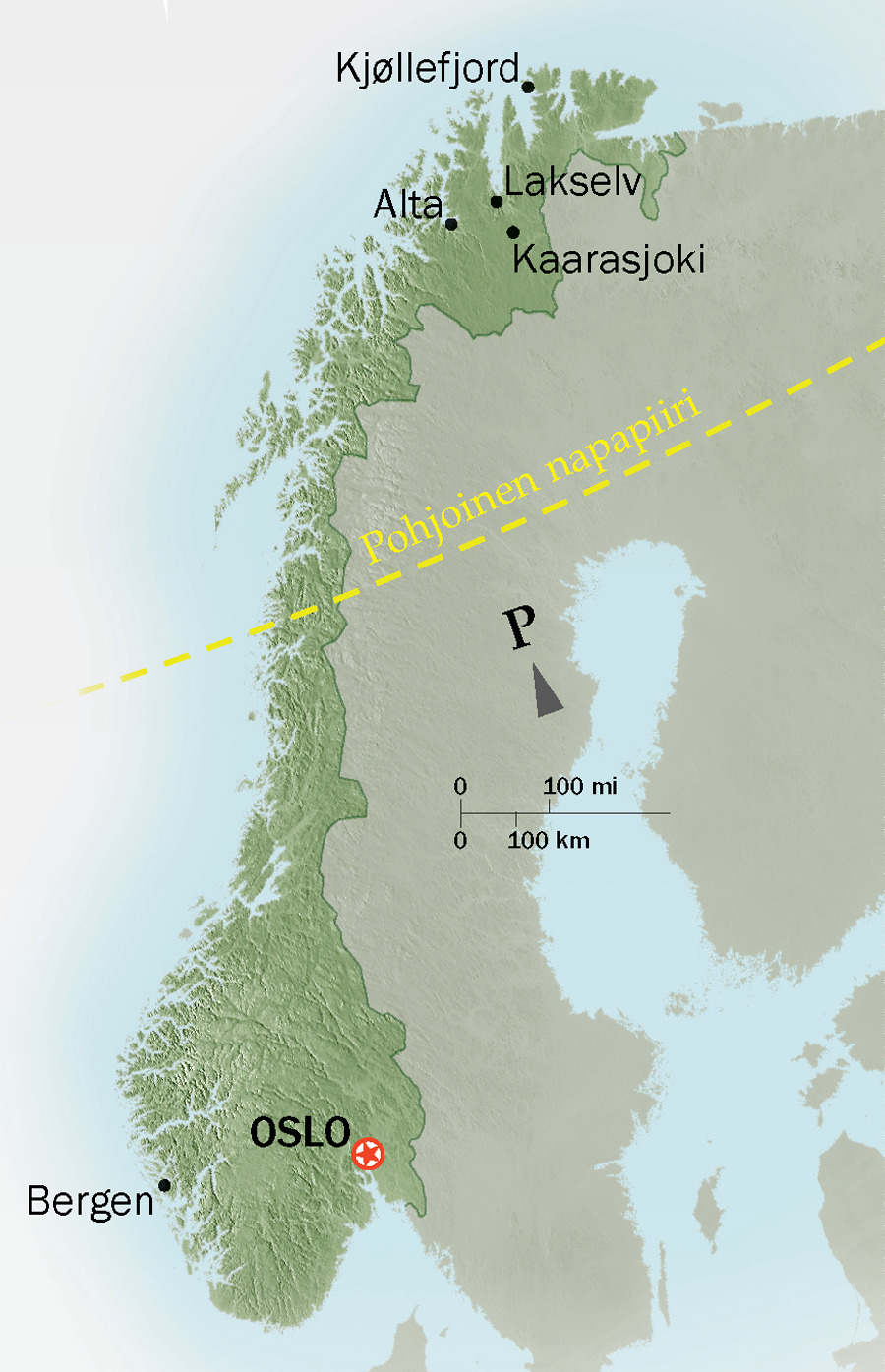 He tarjoutuivat palvelemaan Norjassa