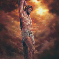 Jesus pendurado na estaca