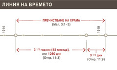 Линия на времето — пречистване на храма от 1914 до 1919 г.
