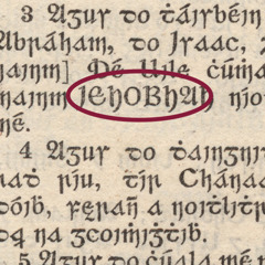 Exodus 6:3 in Bedell’s Bible