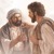 Apostlen Peter taler med Jesus