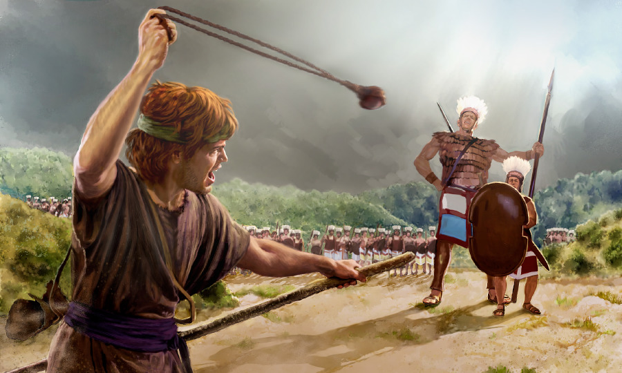 Circulaire Bestaan Kloppen David and Goliath—The Battle Belongs to God
